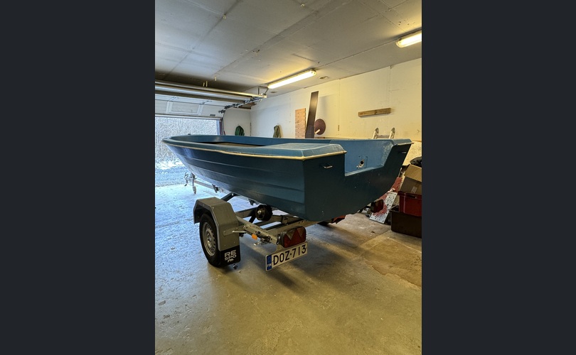 Muu merkki r48 01-traileri 750kg + vene-kuva-2